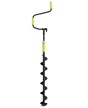 Ручной ледобур MORA ICE Nova, цвет чёрный, диам. 130 мм.