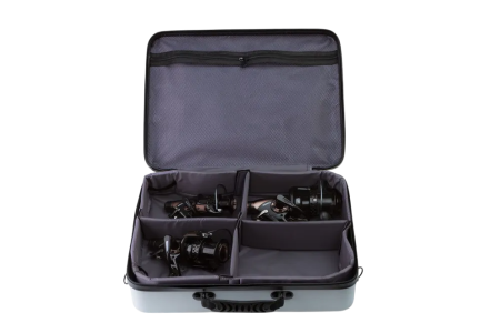 Кейс Garry Zonter для 4-х  катушек 7000-8000 (KK7-8GR4, серый, 47*35,5*13,5)