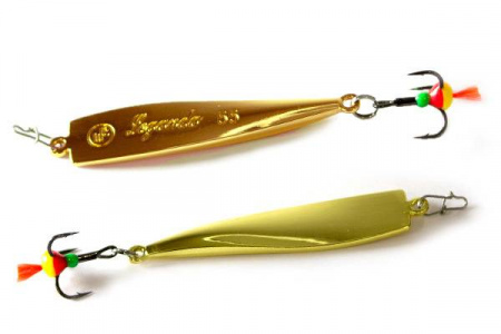 Блесна вертикальная ECOPRO Legenda (8см, 12гр, G/C)