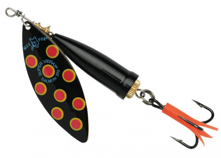 Блесна вращающаяся BLUE FOX Salmon Super Vibrax (№6, 33гр, BFSASV6-BYR)
