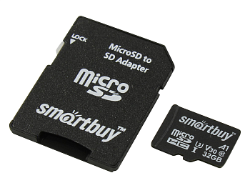 Карта памяти 32GB microSDHC Class10 SMARTBUY