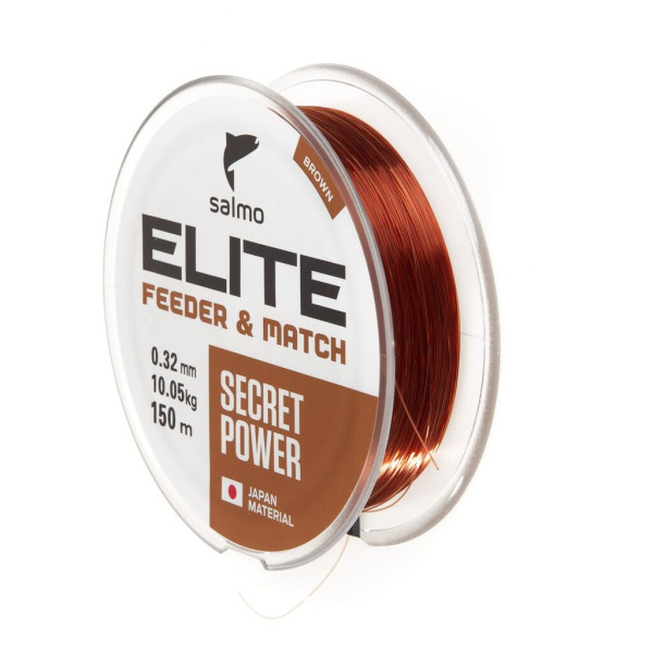 Леска монофильная Salmo Elite FEEDER & MATCH (4119-032, 150м, 0,32мм)