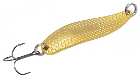 Блесна колеблющаяся "ЦИКЛОП" Олта (матовое золото, 26г)