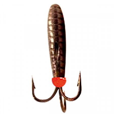 Мормышка вольф. Lucky John ЧЕРТИК с отв. (5 шт) (033/C, LJ30033-03)