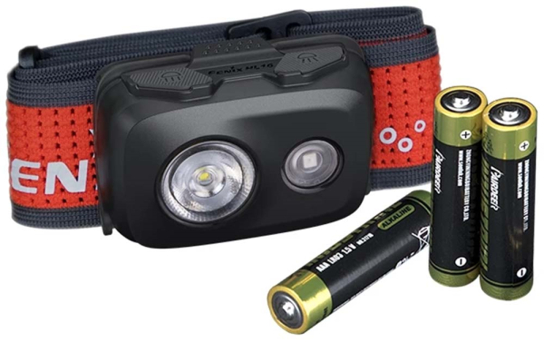 Фонарь налобный Fenix HL16 UltraLight 450 Lumen Black	