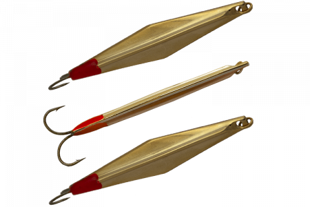 Блесна вертикальная ECOPRO Joker (70мм, 11гр, G, Двойник)