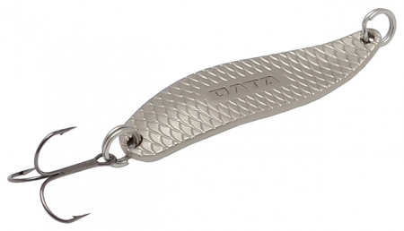 Блесна колеблющаяся "ЦИКЛОП" Олта (матовое серебро, 12г)
