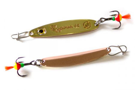 Блесна вертикальная ECOPRO Судачья (с глазом, 6см, 10гр, G/C)