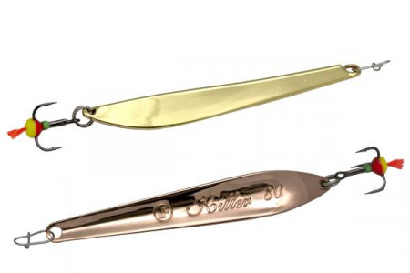 Блесна вертикальная ECOPRO Killer (8см, 13гр, G/C)