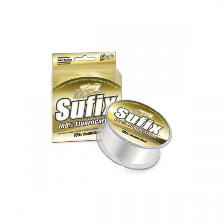 Леска Sufix Castable 100% Fluorocarbon (прозрачная 150м 0.28мм 5.5кг FC28C150)