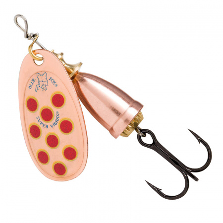 Блесна вращающаяся BLUE FOX Vibrax Hot Pepper (№4, 10гр, BFS4-CYR)