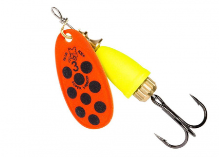 Блесна вращающаяся BLUE FOX Vibrax UV (№6, 18гр, BFU6-OBYU)