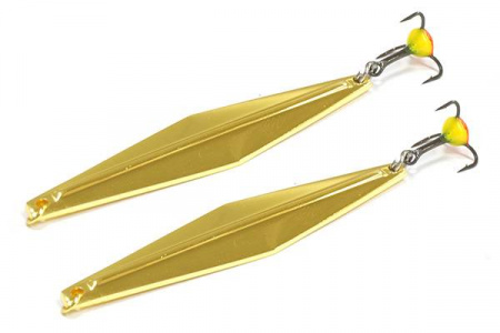 Блесна вертикальная ECOPRO Joker (5,5см, 6гр, G, Тройник)