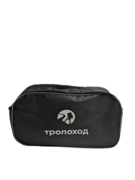 Набор жерлиц Тропоход в сумке 10 шт, алюминиевая стойка катушка 75 мм (неоснащённые)