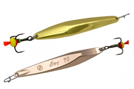 Блесна вертикальная ECOPRO Spy (7см 15гр, G/C)