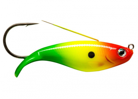 Блесна-незацепляйка Rapala Weedless Shad (8 см / 16 гр, WSD08-RYGR)