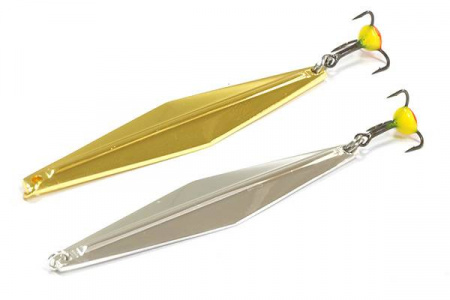 Блесна вертикальная ECOPRO Joker (5,5см, 6гр, S/G, Тройник)