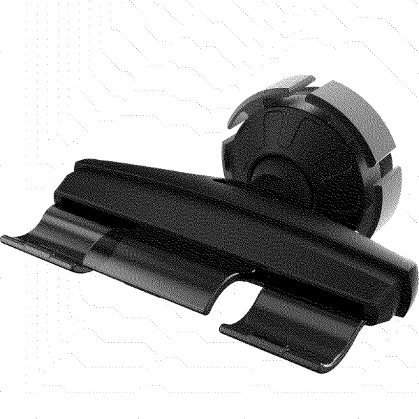 Автомобильный держатель Ppyple CDView M+ black