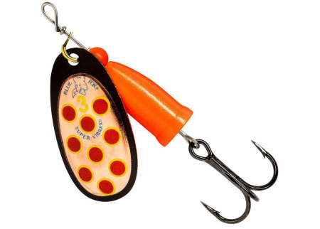 Блесна вращающаяся BLUE FOX Vibrax Long Cast (№3, 11гр, BLC3-BCYR)