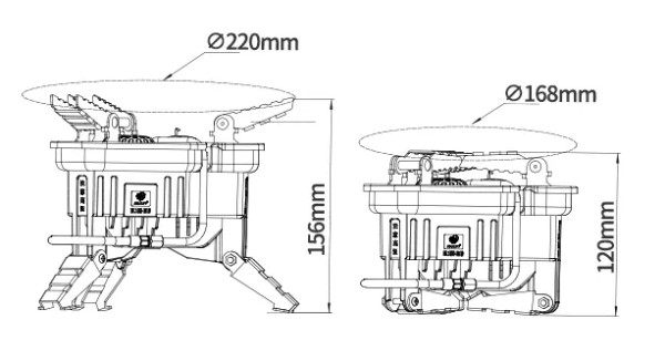 Горелка Bulin газовая BL100-B19 (уценка)