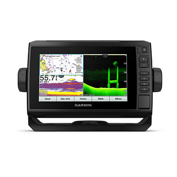 Эхолот-картплоттер Garmin EchoMap UHD 72cv с датчиком GT24, EU (010-02333-01)