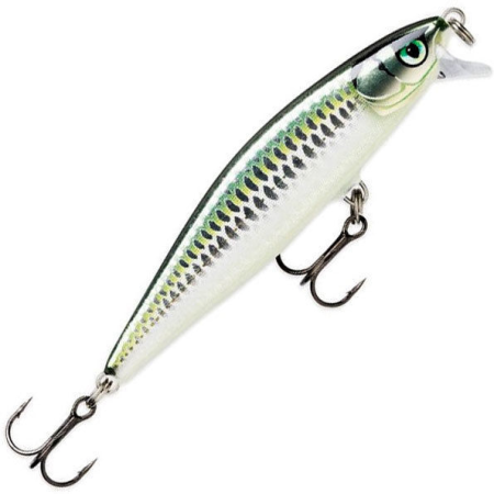 Воблер RAPALA Flat Rap (тонущий, 8см | 7гр, FLR08-BLK)