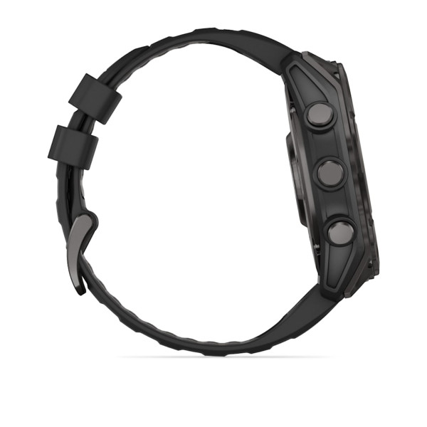 Часы GARMIN Fenix 8 51 MM AMOLED slate gray with a black band