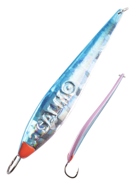 Блесна вертикальная зимняя Lucky John MODEL S-2 с впаянным крючком (блистер) (8375-BI дл.42мм/вес 3г)