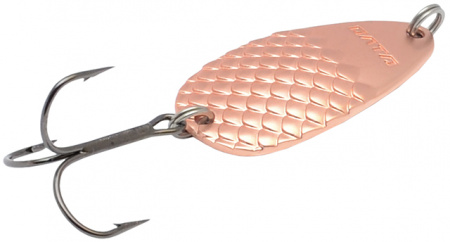 Блесна колеблющаяся "КАМА" Олта (матовая медь, 18г)