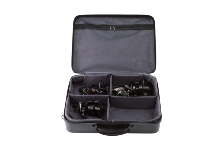 Кейс Garry Zonter для 4-х  катушек 7000-8000 (KK7-8BLK4, черный, 47*35,5*13,5)