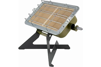 Обогреватель инфракрасный газовый СЛЕДОПЫТ "Торос" с ножками кВт 2,9/10/