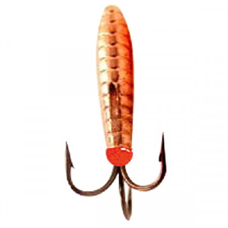 Мормышка вольф. Lucky John ЧЕРТИК с отв. (5 шт) (030/C, LJ30030-03)