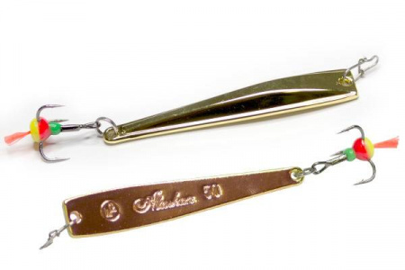 Блесна вертикальная ECOPRO Alaskan (5см, 5,5гр, G/C)