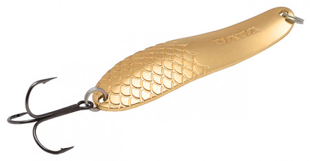 Блесна колеблющаяся "УРАЛКА" Олта (матовое золото, 29г)