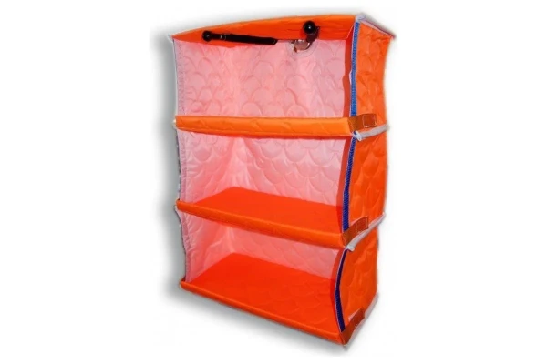 Полочка с бортиками цвет: оранжевый