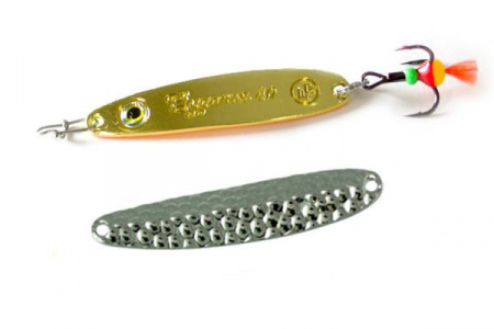 Блесна вертикальная ECOPRO Судачья (с глазом, 6см, 10гр, Sb/G (S/Gb))