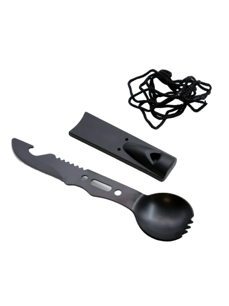 Мультитул Тропоход набор столовых туристических приборов