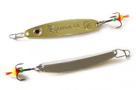 Блесна вертикальная ECOPRO Судачья (с глазом, 6см, 10гр, G/S)