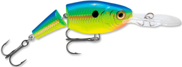 Воблер Rapala Jointed Shad Rap (суспендер, 2,1-4,5м, 7см, 13гр, JSR07-PRT)