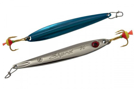 Блесна вертикальная ECOPRO Shprot (9см 18гр. SBL золот.крюч.)