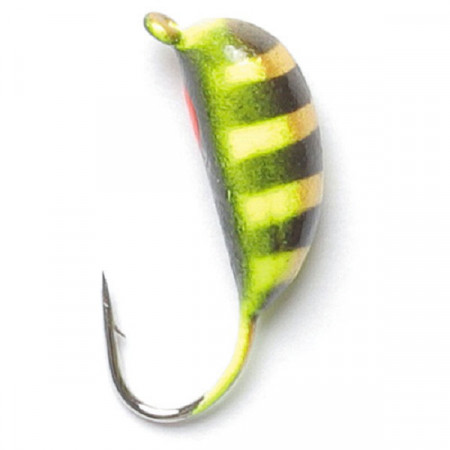 Мормышка вольф. Lucky John БАНАН рижский крашен.(5 шт) (030/16, LJ11030-30)