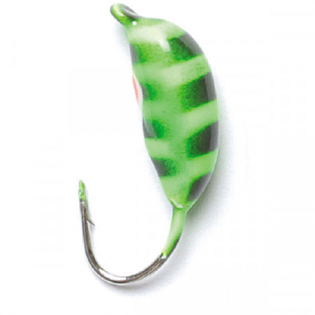 Мормышка вольф. Lucky John БАНАН рижский крашен.(5 шт) (025/29, LJ11025-29)