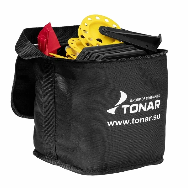 Набор жерлиц на подставке ЖЗ-03 (d-210мм.катушка d-85мм) (10шт) ТОНАР