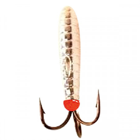 Мормышка вольф. Lucky John ЧЕРТИК с отв. (5 шт) (033/S, LJ30033-01)