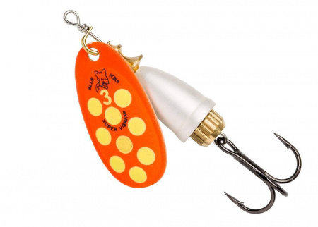 Блесна вращающаяся BLUE FOX Vibrax UV (№4, 10гр, BFU4-OYPU)