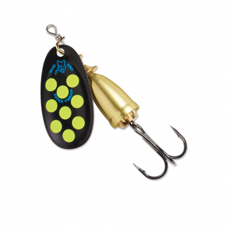 Блесна вращающаяся BLUE FOX Vibrax Hot Pepper (№4, 10гр, BFS4-BYY)