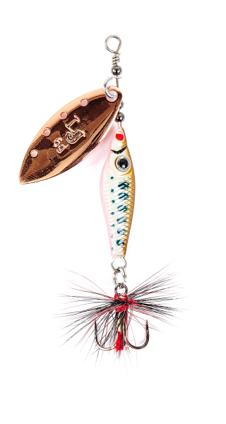 Блесна вращающаяся Lucky John TRIAN BLADE LONG (9гр, LJTBL9-005)