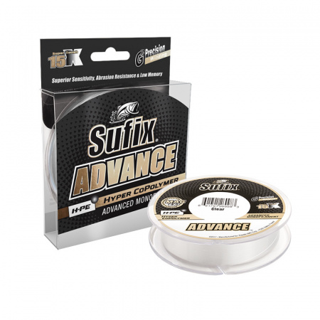 Леска Sufix Advance (прозрачная 150м 0,23мм 5кг SAV23C150)