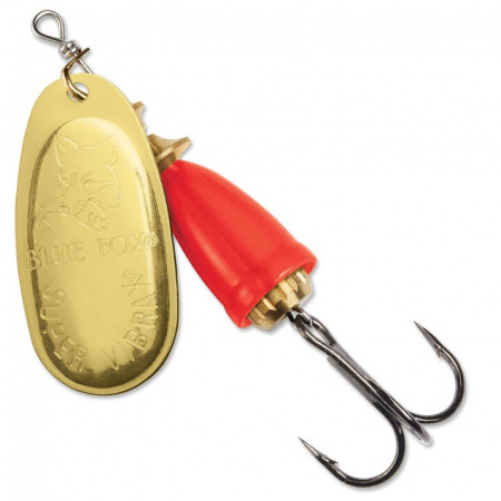 Блесна вращающаяся BLUE FOX Vibrax Fluorescent (№3, 8гр, BFF3-GFR)