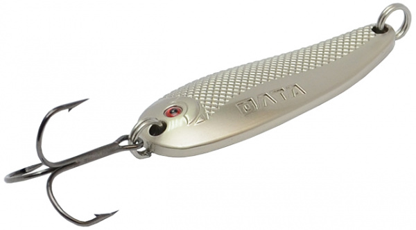 Блесна колеблющаяся "ОРКЛА" Олта (матовое серебро, 12г)